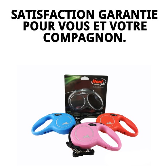FLEXI NEW CLASSIC S 1-5 M : Laisse pour se promener avec style