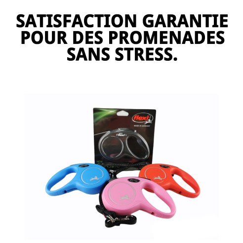 Corde FLEXI NEW CLASSIC M/L 2-5 M - Couleurs Vibrantes