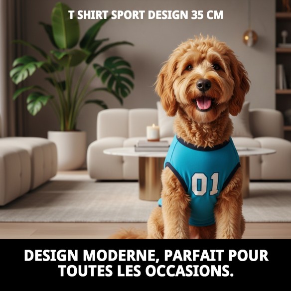 T-shirt Sport pour Chiens - Style et Confort Moly