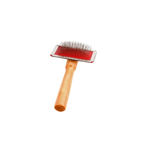 Brosse en Bambou Petite pour le Soin du Pelage des Animaux de Compagnie