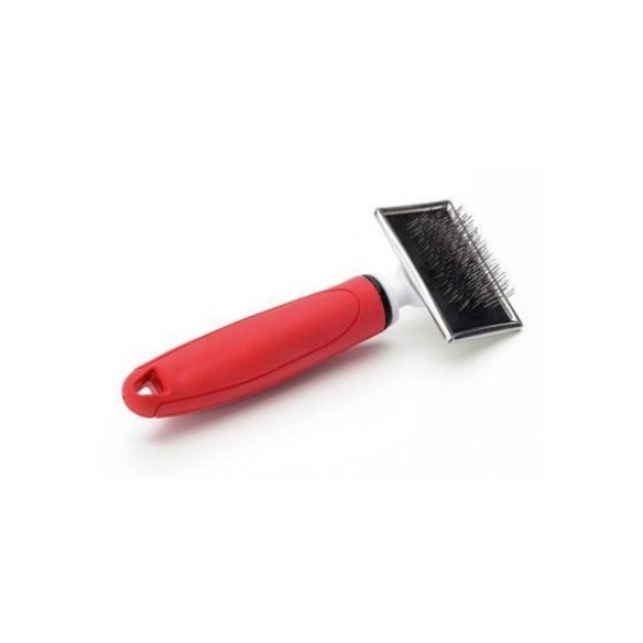 Brosse en bambou petite Moly Confort pour toilettage de animaux de compagnie.