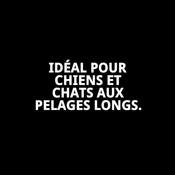 Carde désenredante Moly Confort Moyenne pour animaux de compagnie.