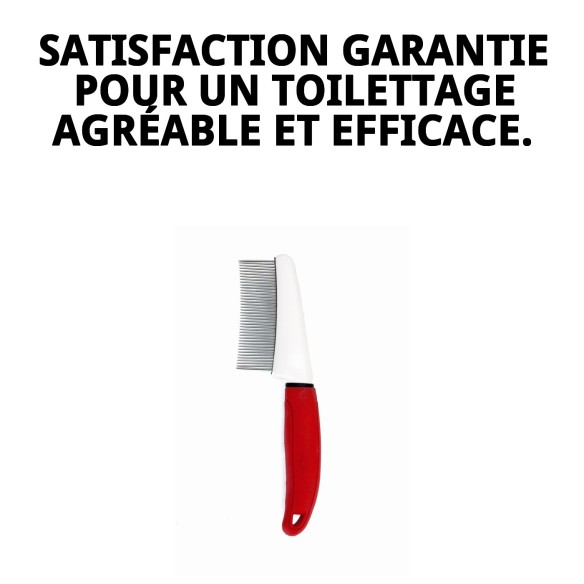 Peigne Grande Moly Confort pour Toilettage de Chiens et Chats