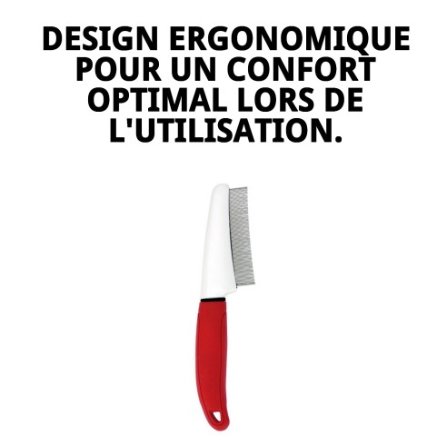 Peigne Anti-Puces Moly Confort - Soins pour Animaux