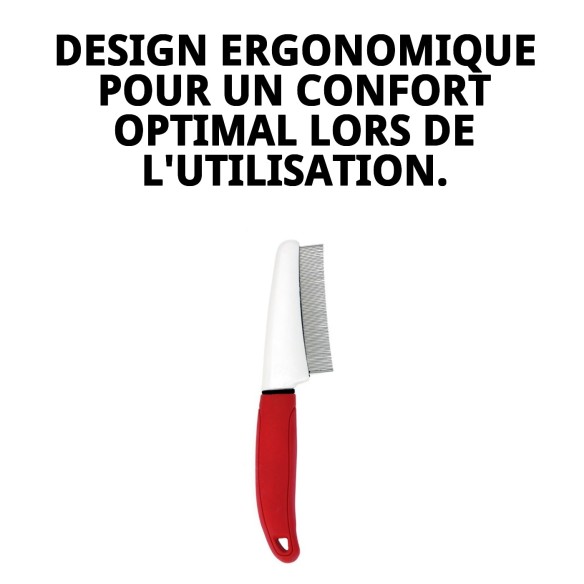 Peigne Anti-Puces Moly Confort - Soins pour Animaux