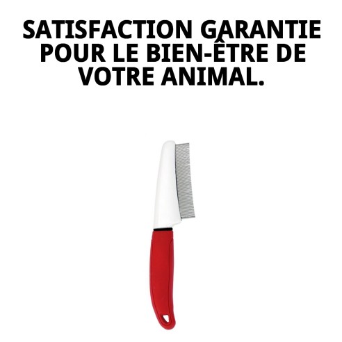 Peigne Anti-Puces Moly Confort - Soins pour Animaux