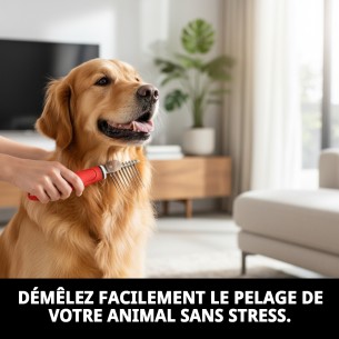 Peigne Cortanudos Moly Confort pour Toilettage de Chiens et Chats 2