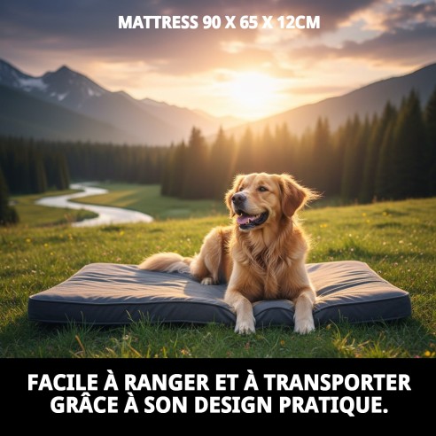 Tapis pour Animaux 90x65x12 cm - Confort et Style