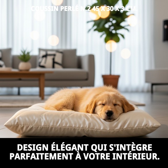 Coussin Perla N.2 45x30x3 cm : Confort pour votre animal de compagnie