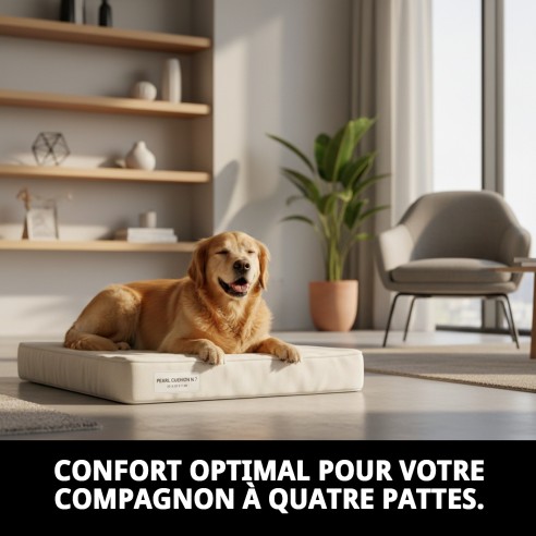 Coussin Perla N.7 pour Animaux de Compagnie 87x58x3 cm - Confort Idéal