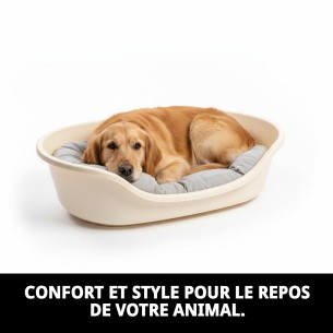 Cage en plastique N.4 71x48x33 cm pour animaux de compagnie, confort total. 2