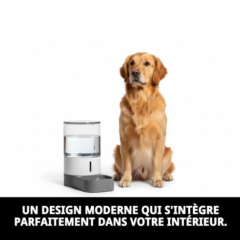Abreuvoir et mangeoire Break Réserve 0,65 L pour animaux de compagnie.