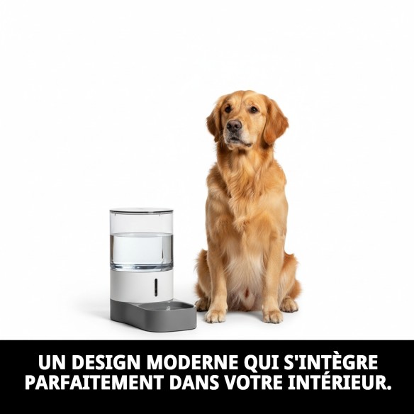 Abreuvoir et mangeoire Break Réserve 0,65 L pour animaux de compagnie.