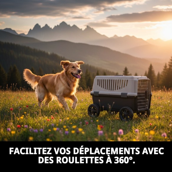 Ensemble de 4 roues 360° pour transporteurs Gulliver 1-2-3