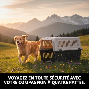 Transporteur Gulliver IATA N.7 - Confort et Sécurité pour Animaux de Compagnie 2