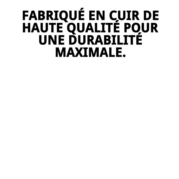 Collier en Cuir Double 65x4 cm pour Animaux Élégant et Résistant