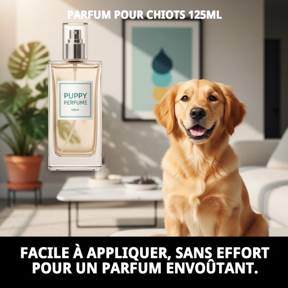Parfum Puppy 125ml : Fraîcheur et Arômes pour Votre Chiot