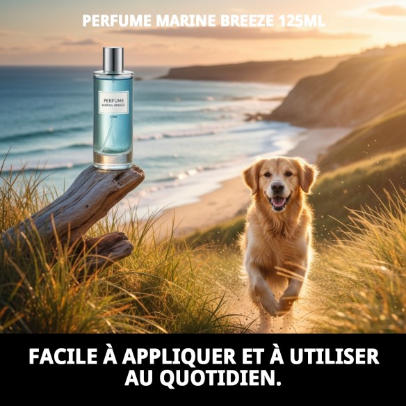 Parfum Brise Marine 125ml : Fraîcheur Océanique pour Votre Animal de Compagnie