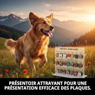 Exposant pour 24 Plaques Mix : Organisez vos Accessoires 2