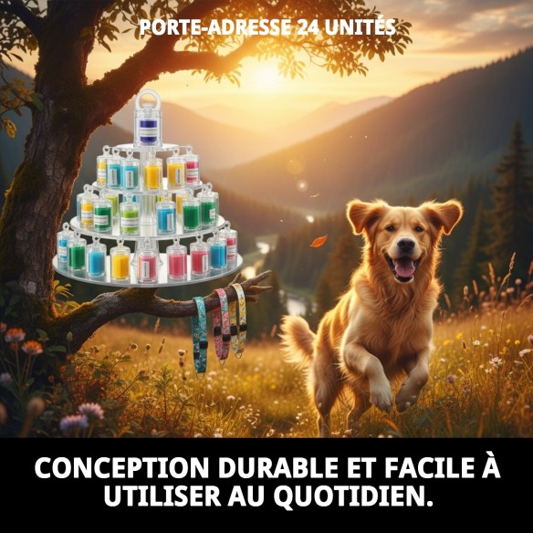 Portadirecciones 24 Unités pour vos Animaux de Compagnie - Accessoires Utiles