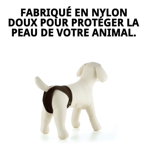 Slip en Nylon Extra pour Chiennes en Chaleur - Taille N.4 50-59cm