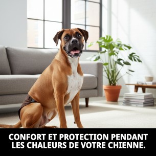 Slip en Nylon Extra N.5 pour Chiennes en Chaleur - Confort et Style 2