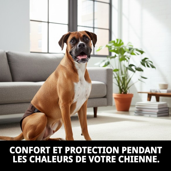 Slip en Nylon Extra N.5 pour Chiennes en Chaleur - Confort et Style