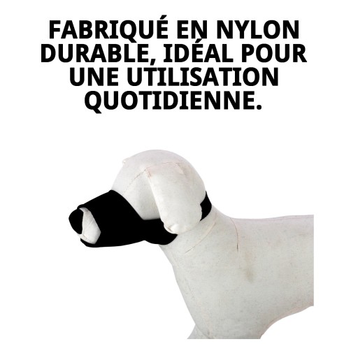 Muzzle en Nylon Taille N.1 - Confort et Sécurité pour votre Animal de Compagnie