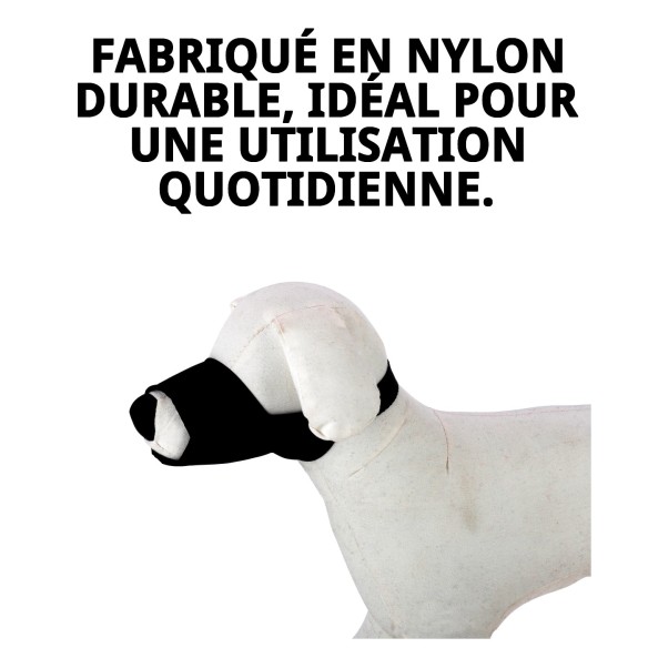 Muzzle en Nylon Taille N.1 - Confort et Sécurité pour votre Animal de Compagnie