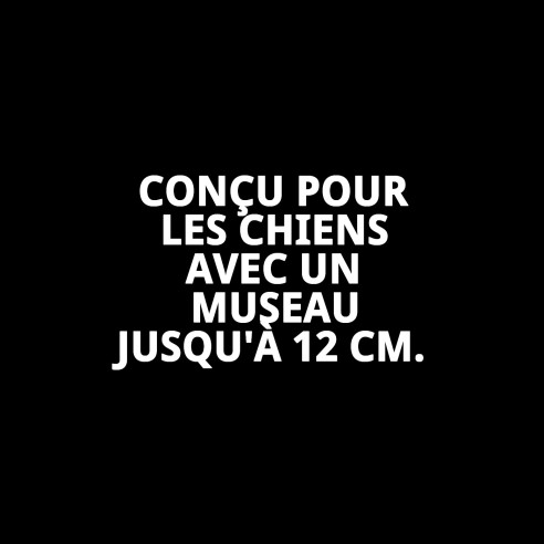 Muzzle en Nylon Taille N.1 - Confort et Sécurité pour votre Animal de Compagnie