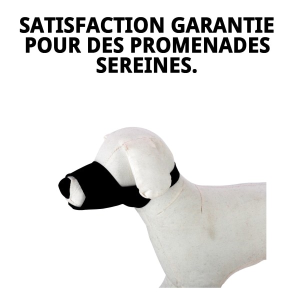 Muzzle en nylon taille N.2 pour chiens - Jusqu'à 16,5 cm