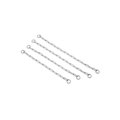 Collier en Chaîne pour Chiens - 70cm x 4mm Résistant