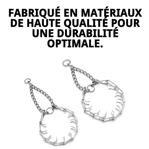 Collier d'éducation 3,2 mm : Contrôle et confort pour votre animal de compagnie