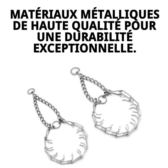 Collier d'éducation 3,8 mm - Efficace et Confortable pour votre Animal de Compagnie