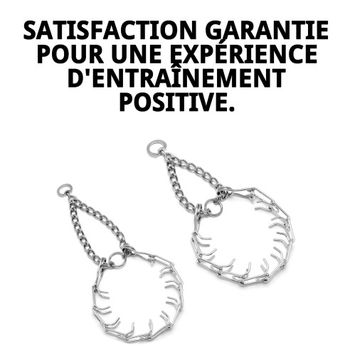 Collier d'éducation 3,8 mm - Efficace et Confortable pour votre Animal de Compagnie