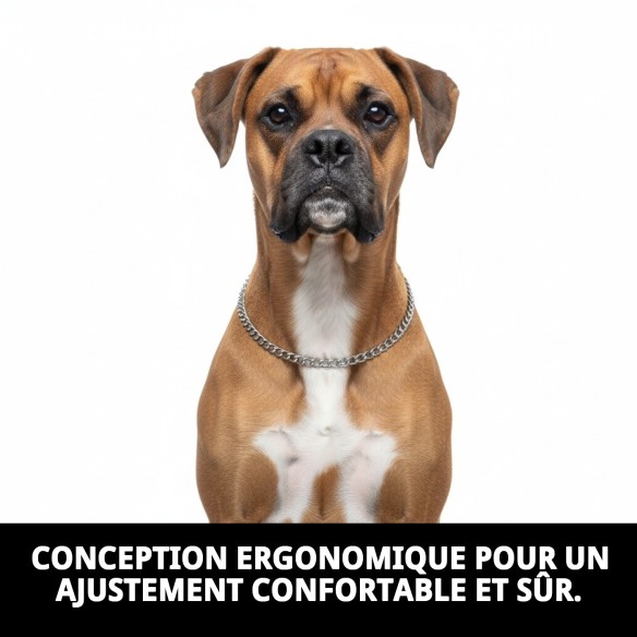 Collier Estran Chaîne 35cm x 2mm pour Animaux Actifs