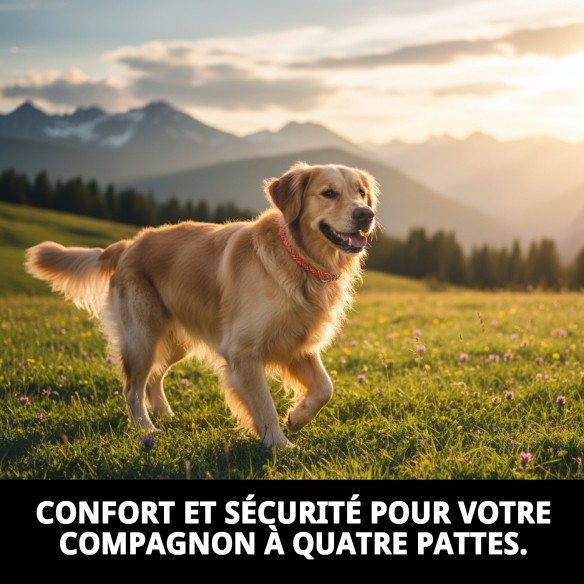 Collier en nylon rond 35 cm x 8 mm - Confort et style