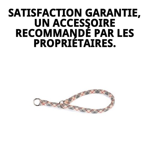 Collier en nylon rond 60 cm x 13 mm pour animaux de compagnie