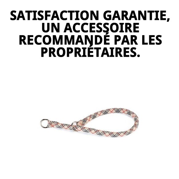 Collier en nylon rond 60 cm x 13 mm pour animaux de compagnie