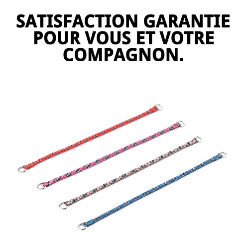 Collier en nylon rond 55 cm x 13 mm pour animaux actifs