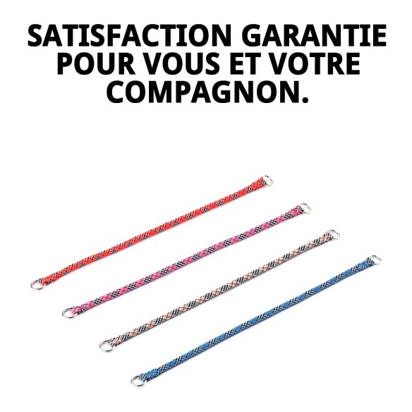 Collier en nylon rond 55 cm x 13 mm pour animaux actifs