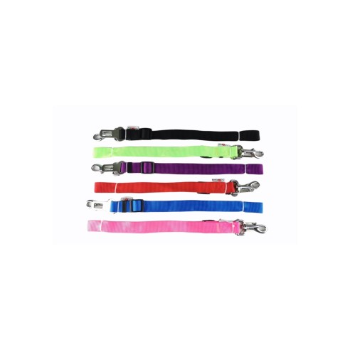 Accessoire de sécurité pour animaux de compagnie : Ceinture 85 x 2,5 cm