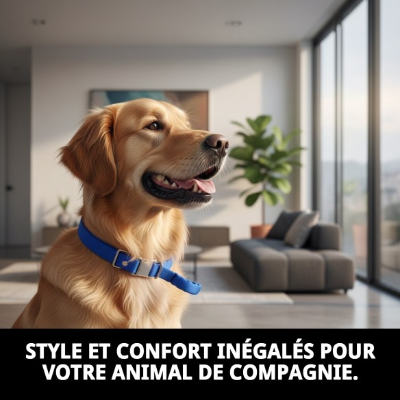 Collier Ramal en Nylon Rond pour Animaux de Compagnie - Qualité et Style