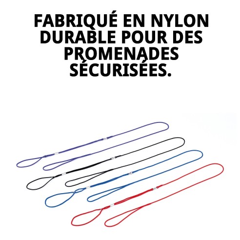 Collier Ramal en Nylon Rond pour Animaux de Compagnie - Qualité et Style