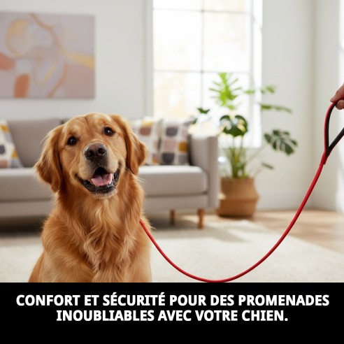 Ramal en Nylon Confort 120x1cm pour Animaux de Compagnie ! Confort Total !
