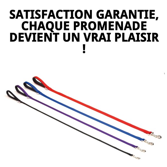 Ramal en Nylon Confort 120x1cm pour Animaux de Compagnie ! Confort Total !