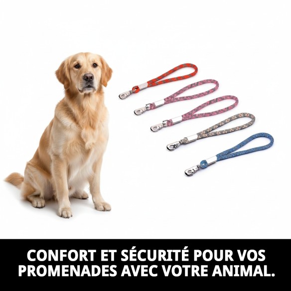 Poignée en nylon ronde 40 cm - Résistante et pratique