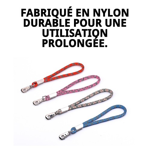 Poignée en nylon ronde 40 cm - Résistante et pratique