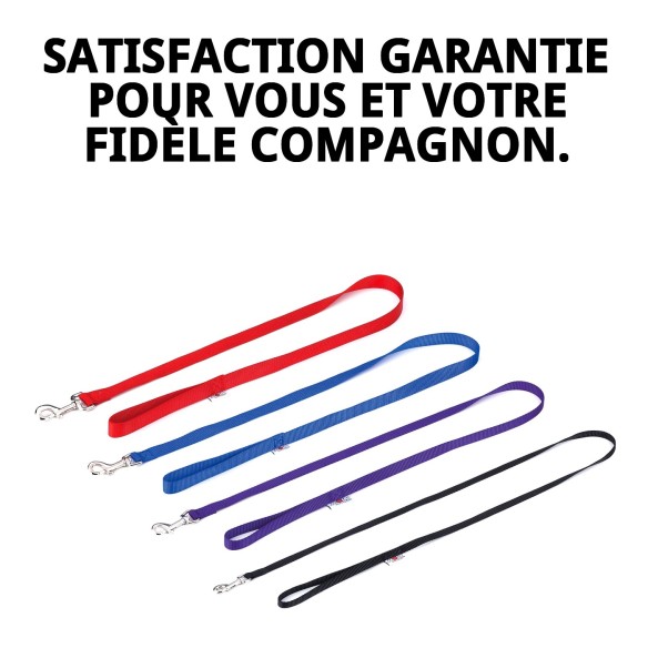 Rameau en nylon lisse 120 cm x 2,5 cm pour animaux de compagnie