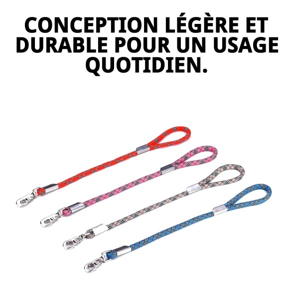 Rameau en nylon rond 60 cm x 1,3 cm pour animaux de compagnie